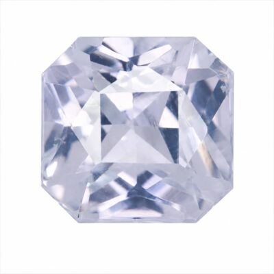 White sapphire Gemstone